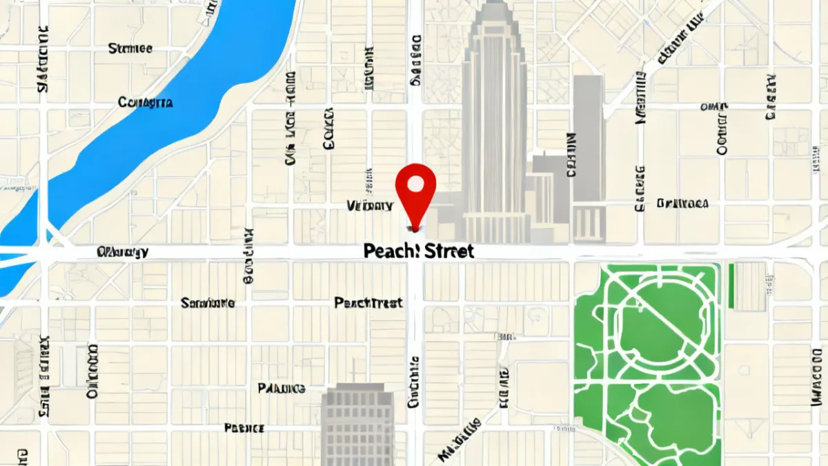 Georgia-Pacific Atlanta Office Map